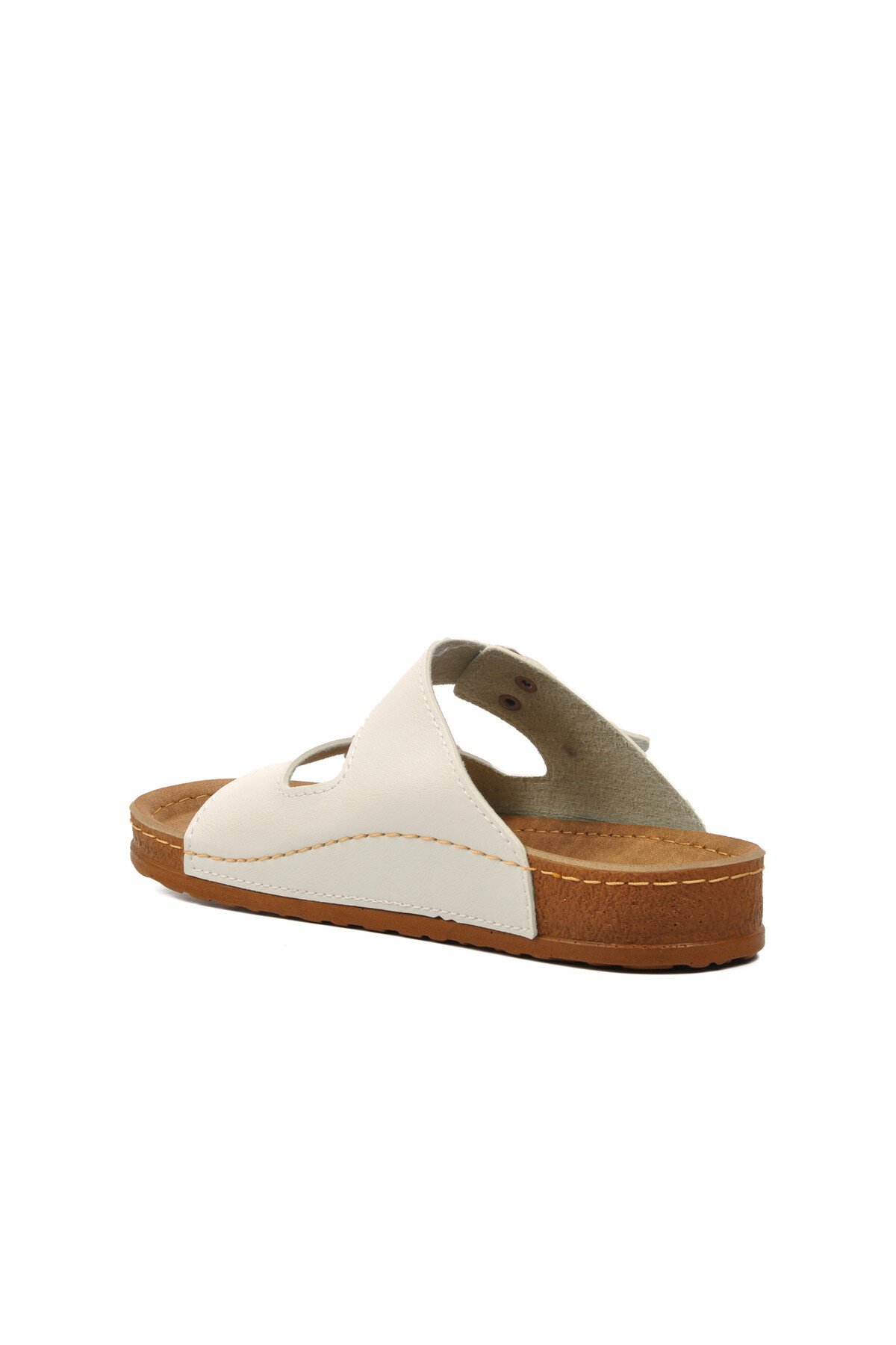 Beyaz Kadın Terlik 20-972 Z