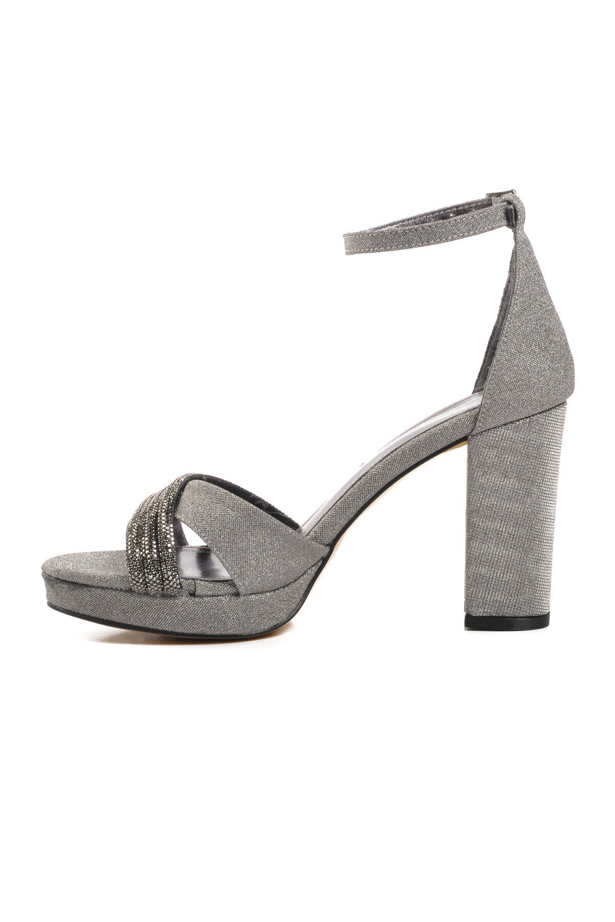 Ayakmod Platin Kadın Abiye Ayakkabı