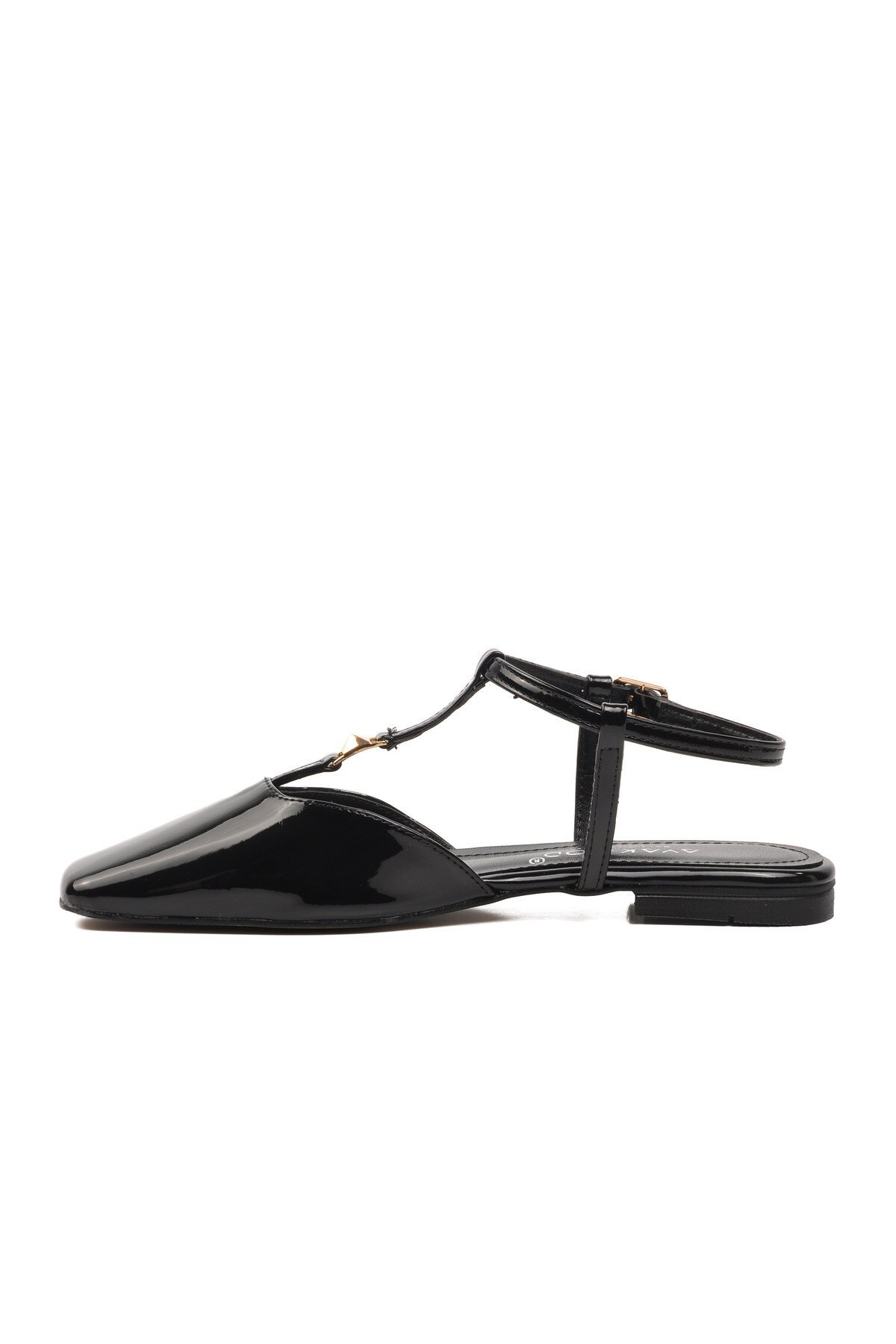 Ayakmod Siyah Kadın Babet