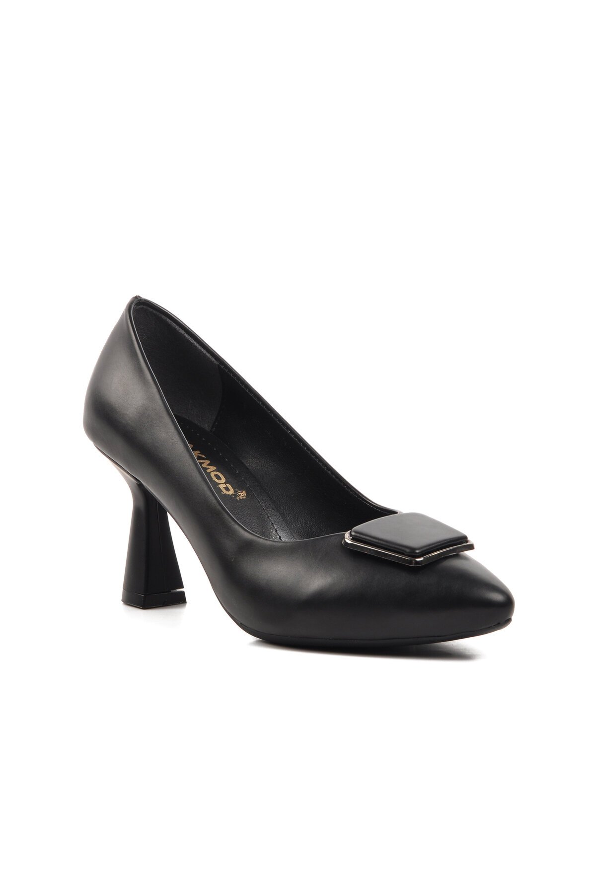 Ayakmod Siyah Kadın Topuklu Ayakkabı