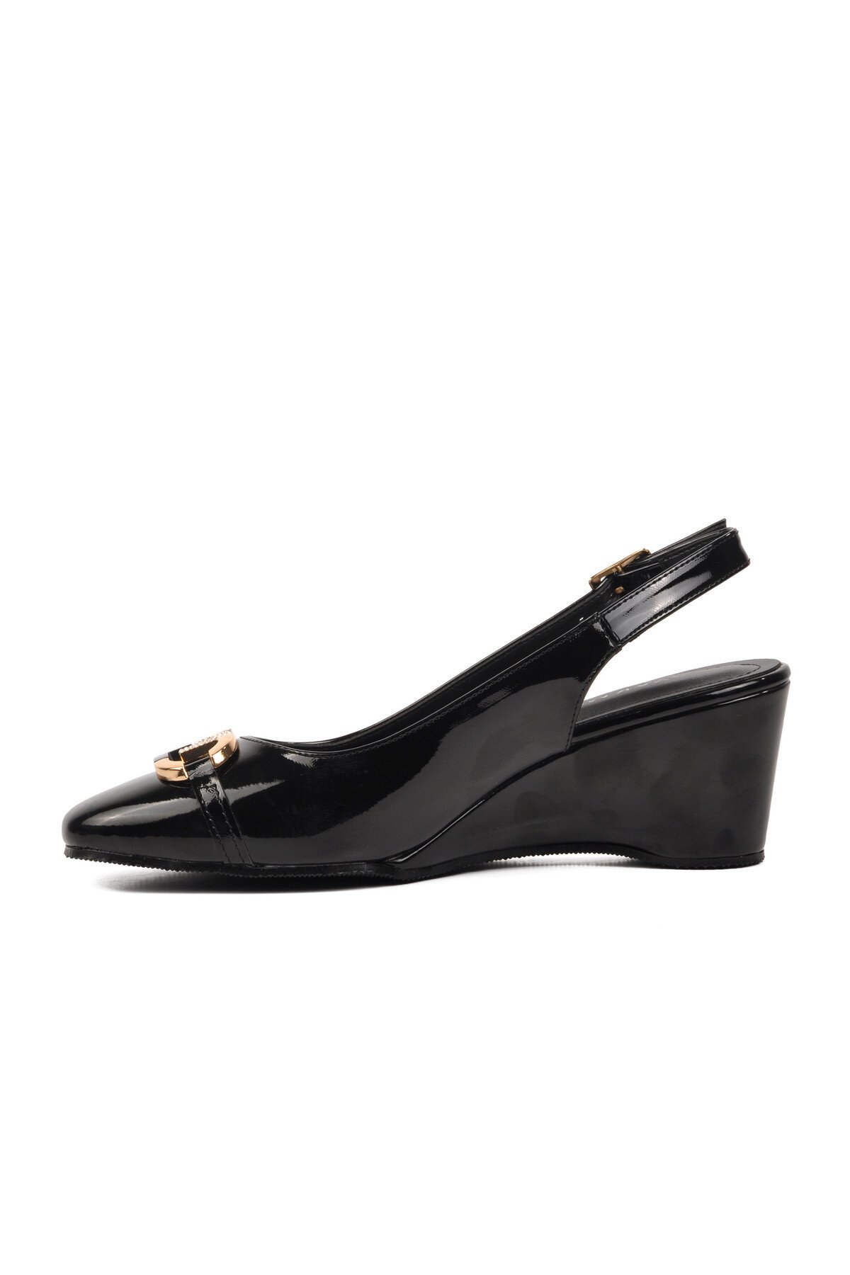 Ayakmod Siyah Kadın Topuklu Ayakkabı