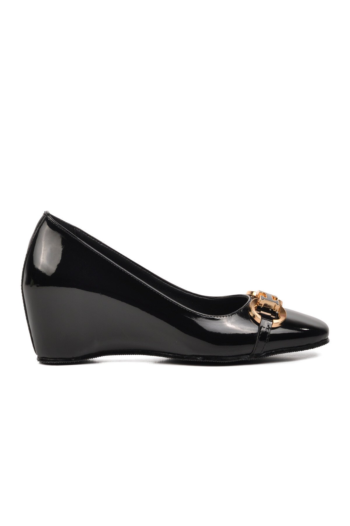 Ayakmod Siyah Kadın Topuklu Ayakkabı