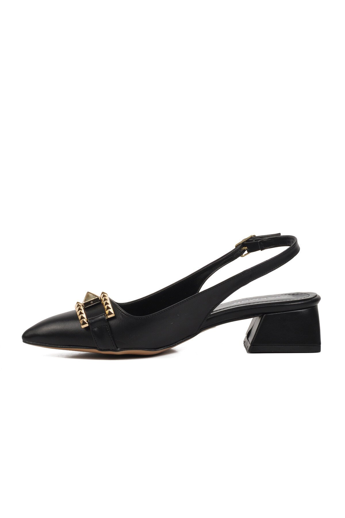Ayakmod Siyah Kadın Topuklu Ayakkabı