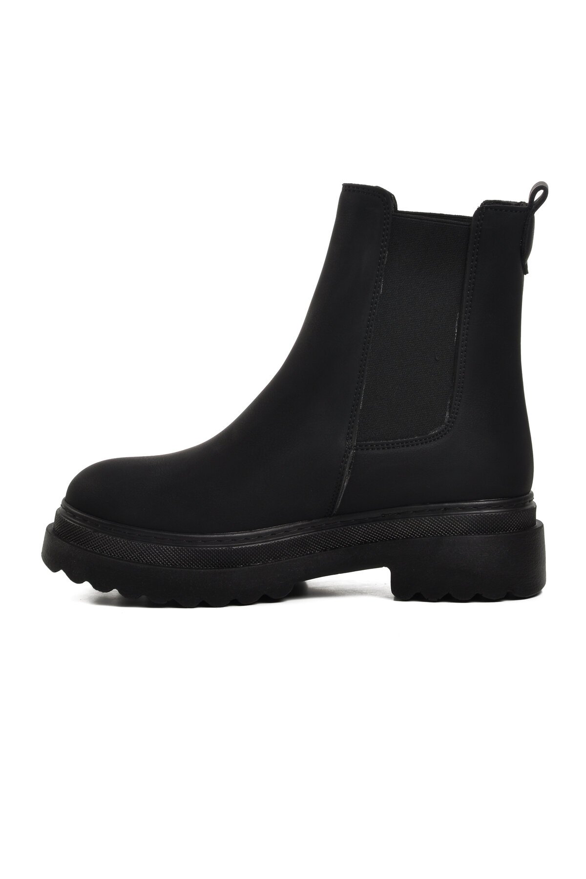 Ayakmod Siyah Süet Kadın Chelsea Bot