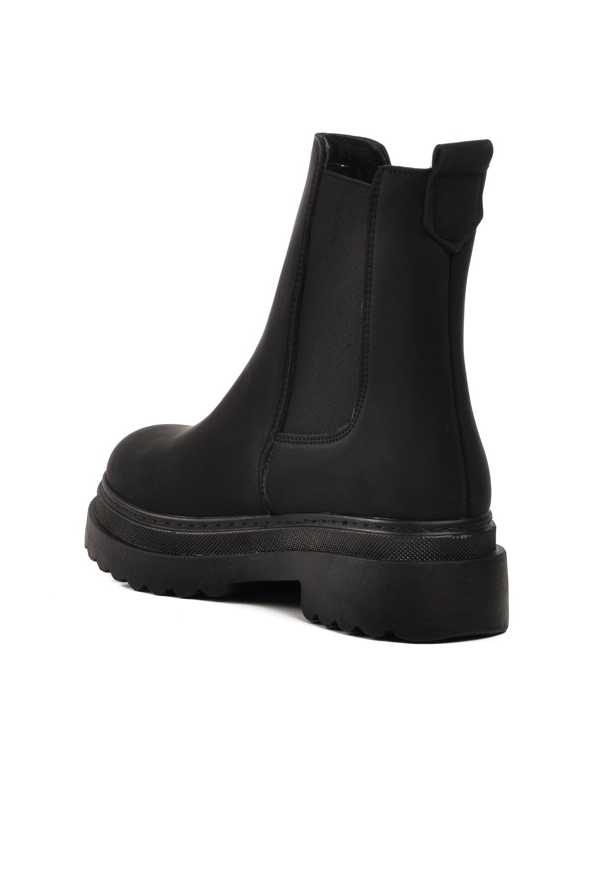 Ayakmod Siyah Süet Kadın Chelsea Bot