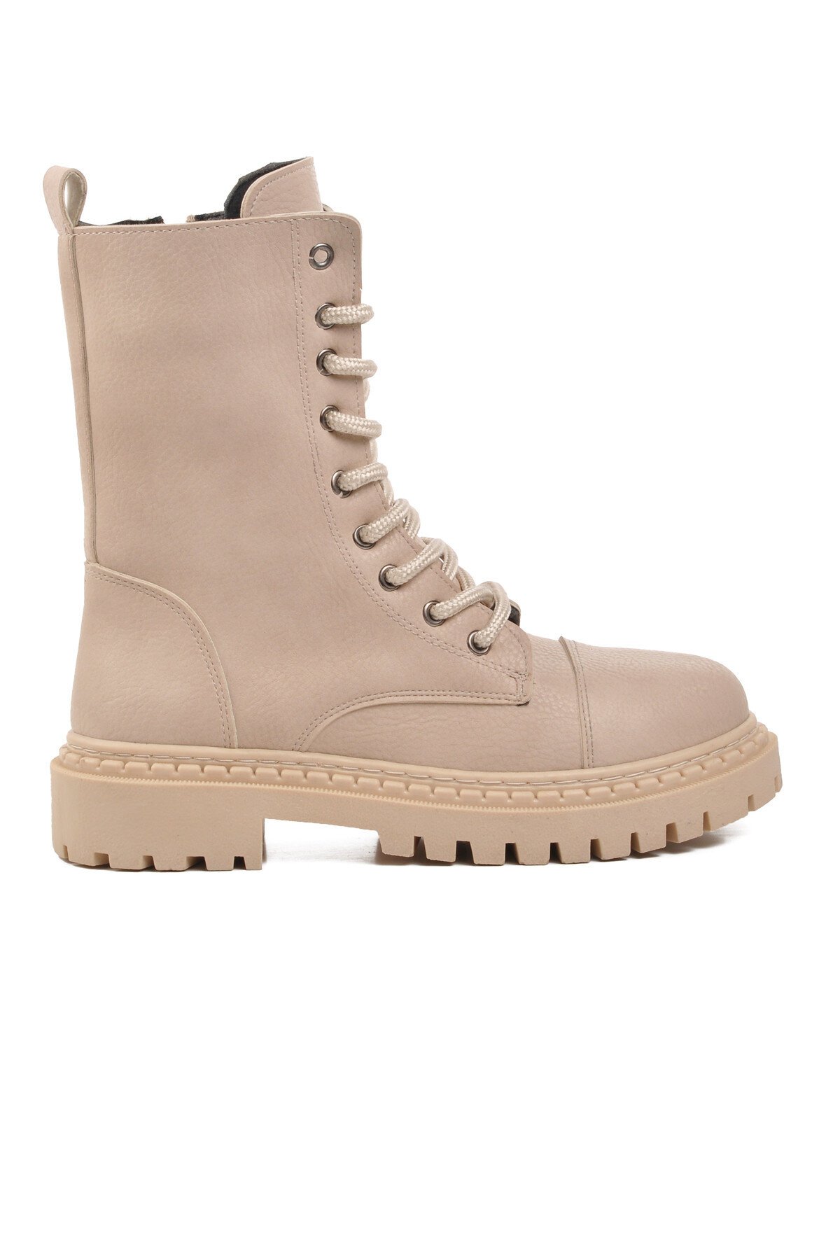 Ayakmod Bej Süet Kadın Bot