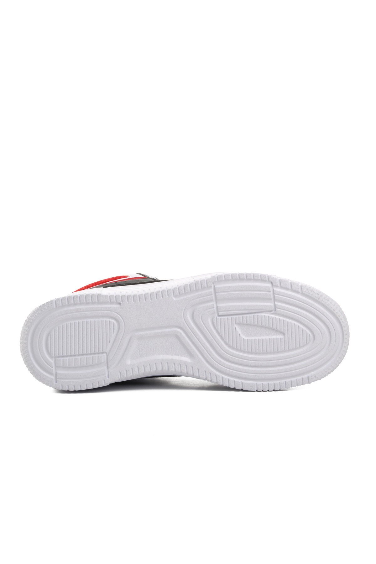 Walkway Beyaz-Siyah-Kırmızı Unisex Hi Sneaker