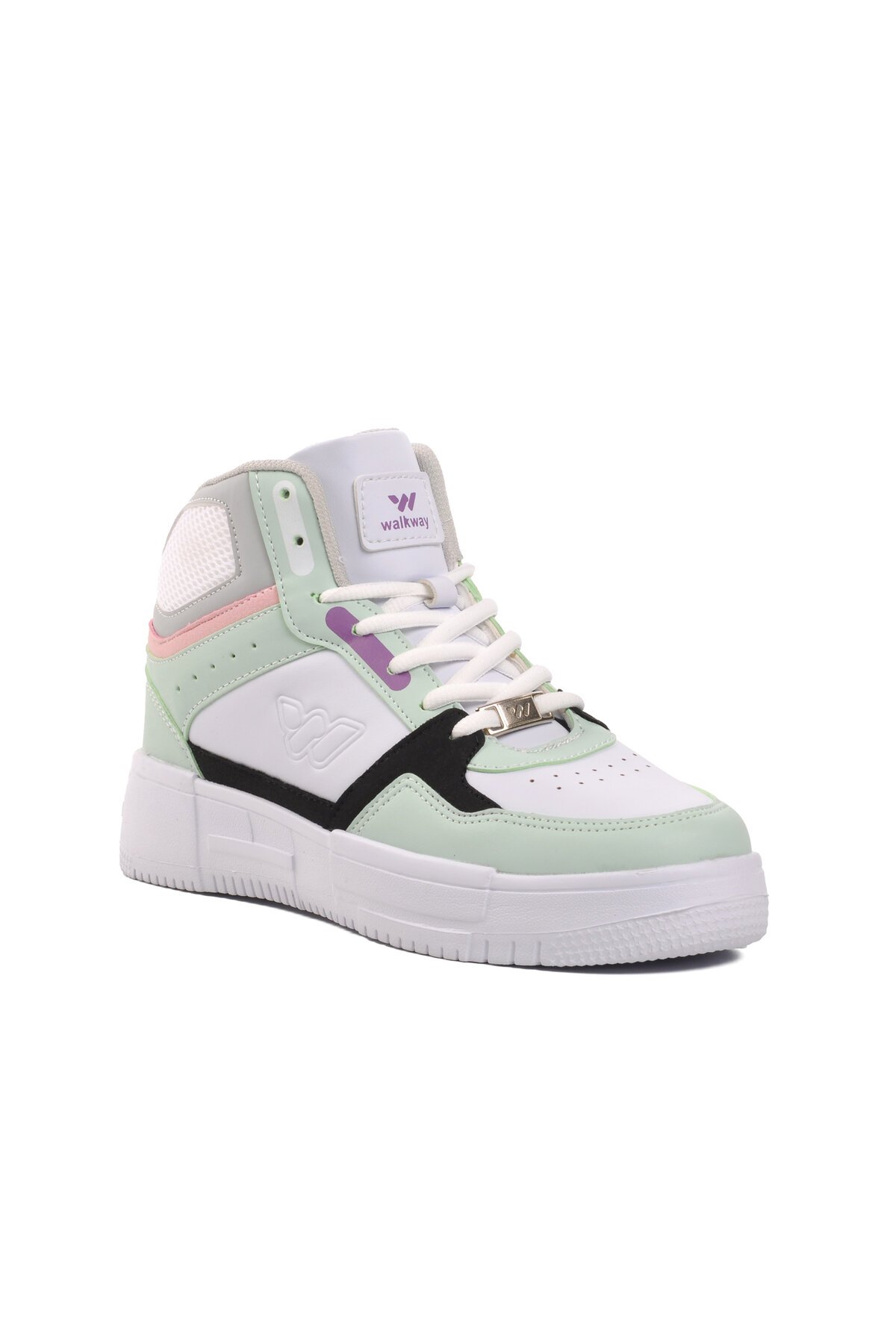 Walkway Beyaz-Su Yeşili Unisex Hi Sneaker