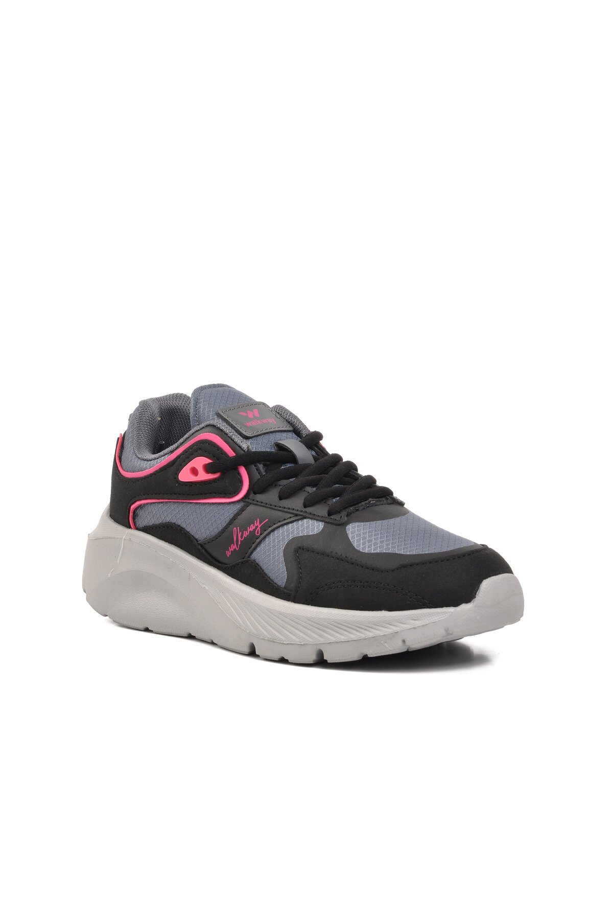 Walkway Füme-Fuşya Kadın Spor Ayakkabı