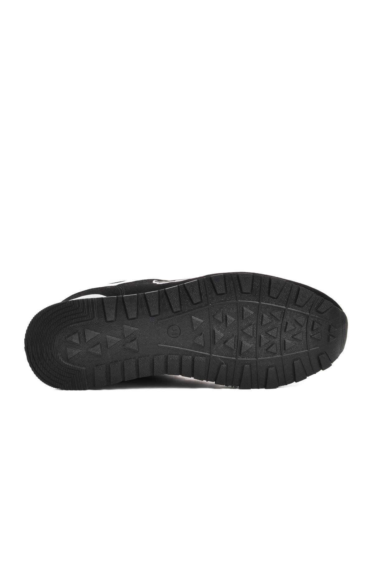 Walkway Siyah-Beyaz Erkek Spor Ayakkabı