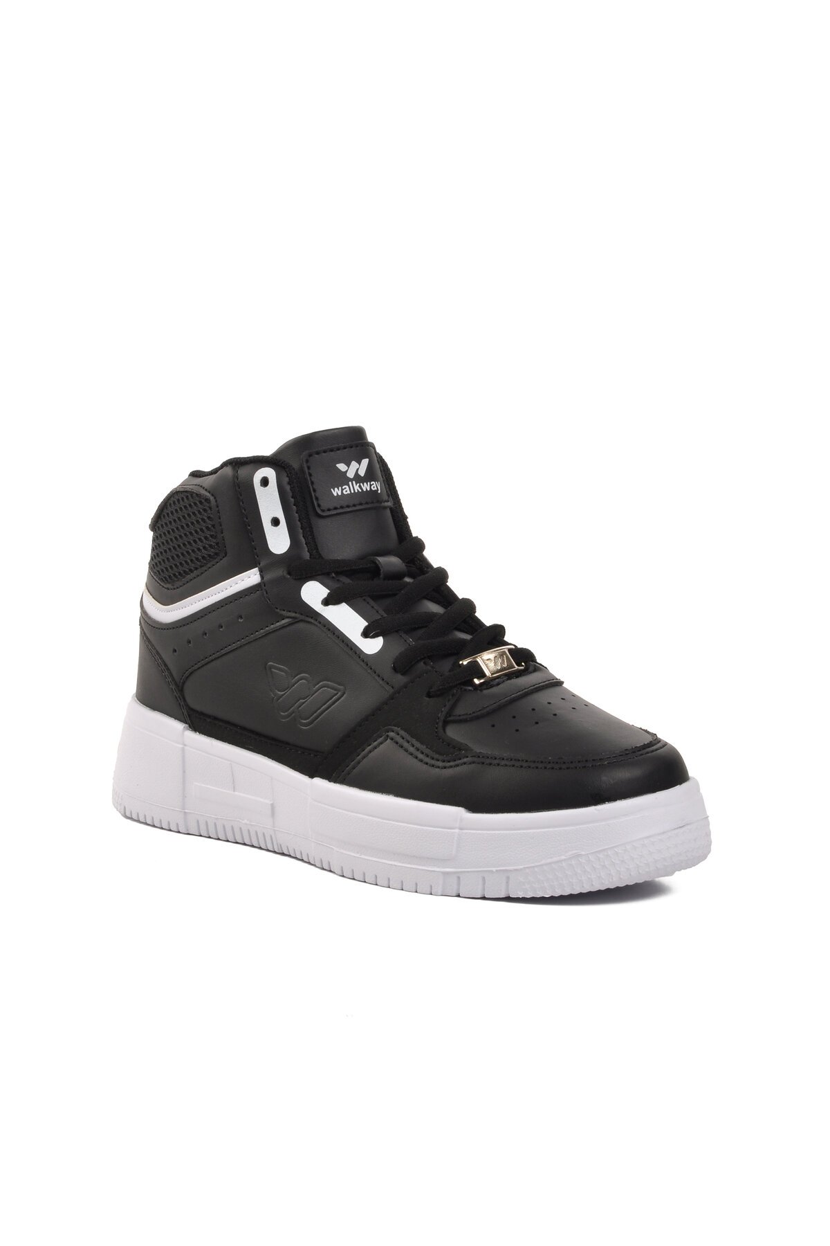 Walkway Siyah-Beyaz Unisex Hi Sneaker