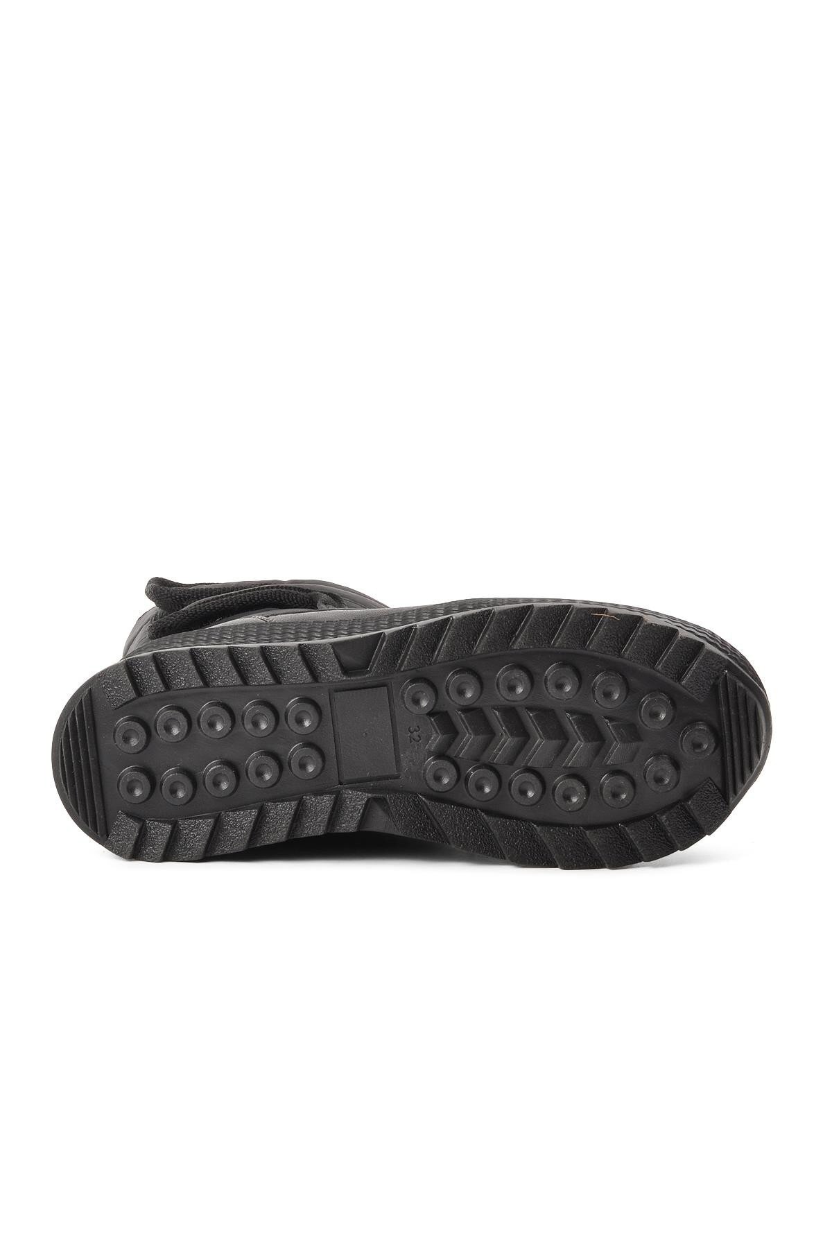 Walkway Siyah Çocuk Kar Botu