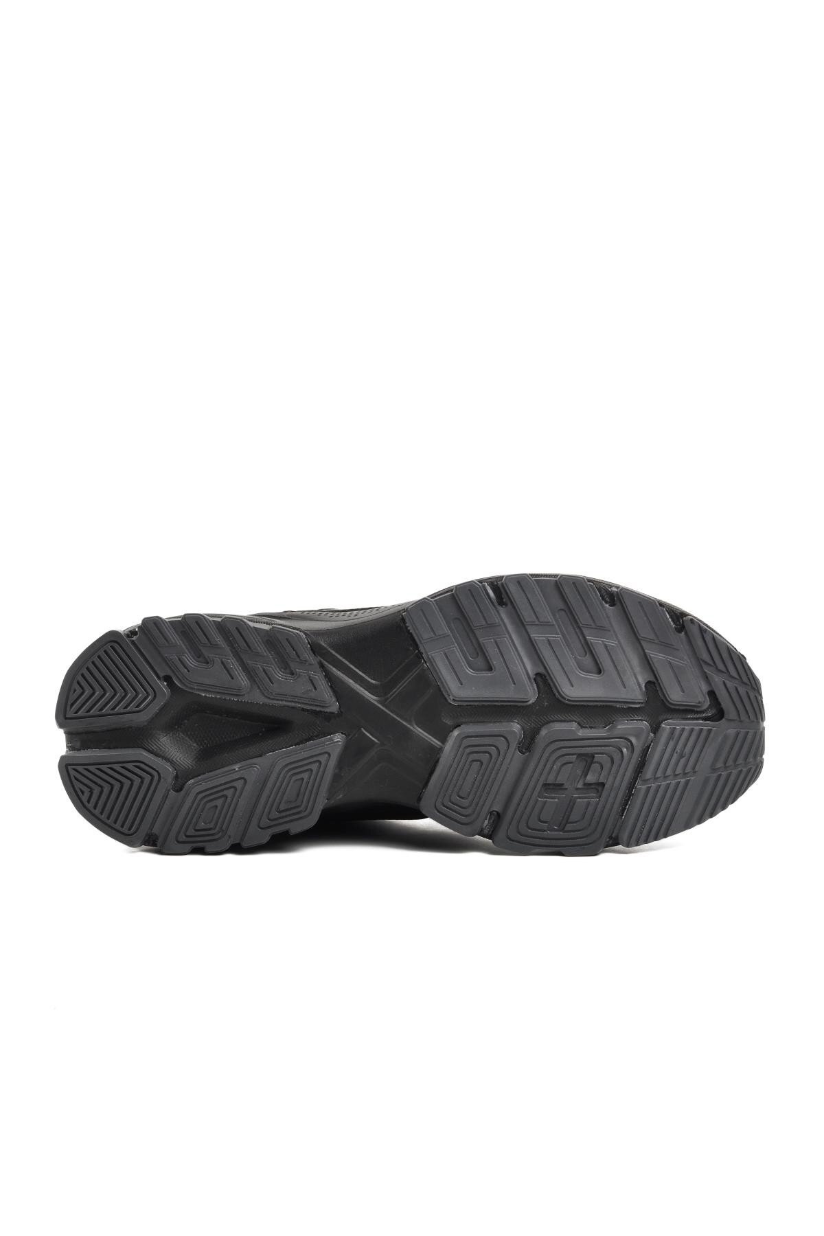 Walkway Siyah-Füme Unisex Spor Ayakkabı