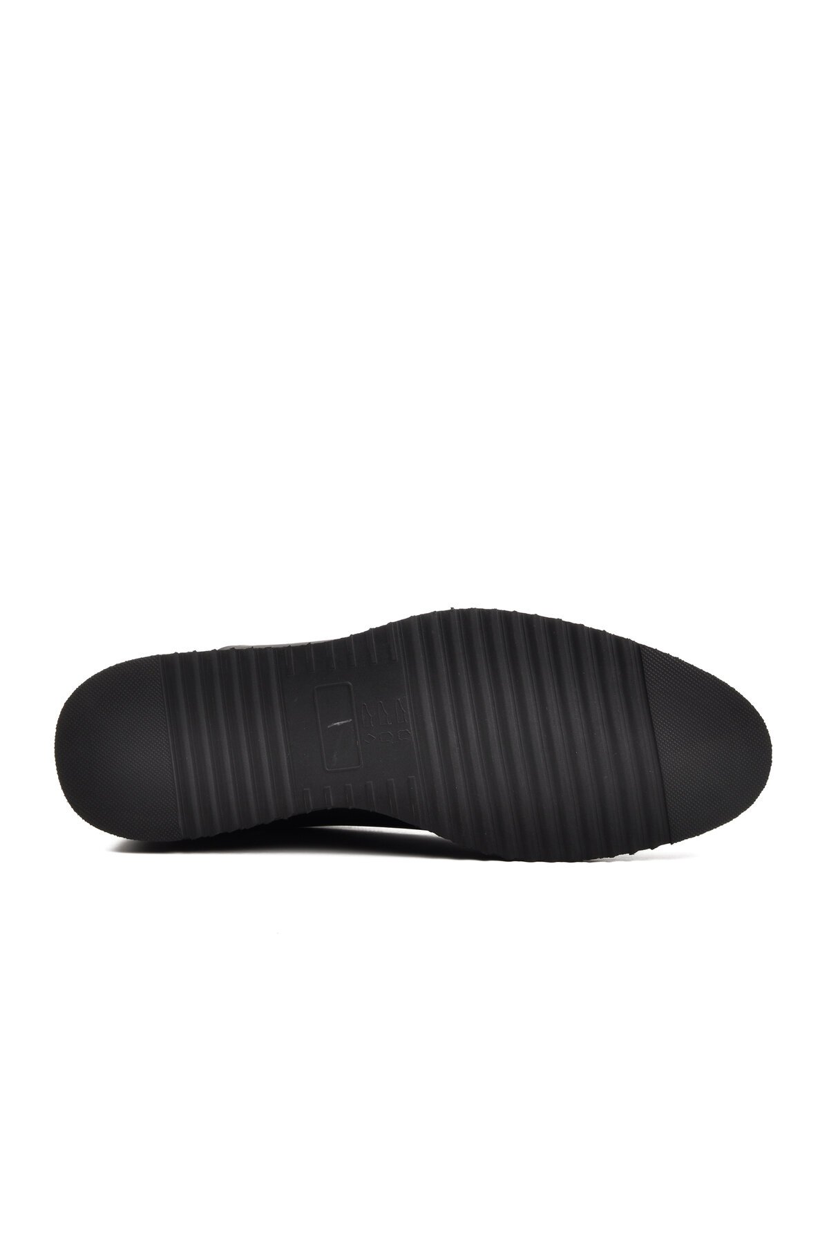 Siyah Rugan Hakiki Deri Erkek Günlük Ayakkabı