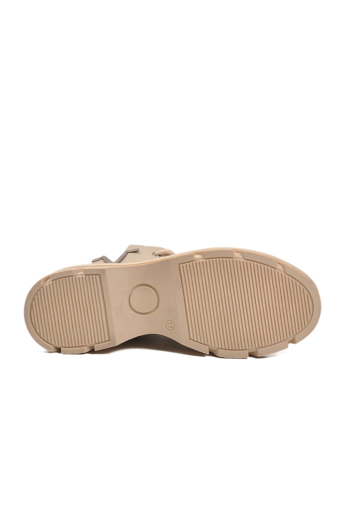 Bej Cilt Fermuarlı Kadın Bot 351071 Z