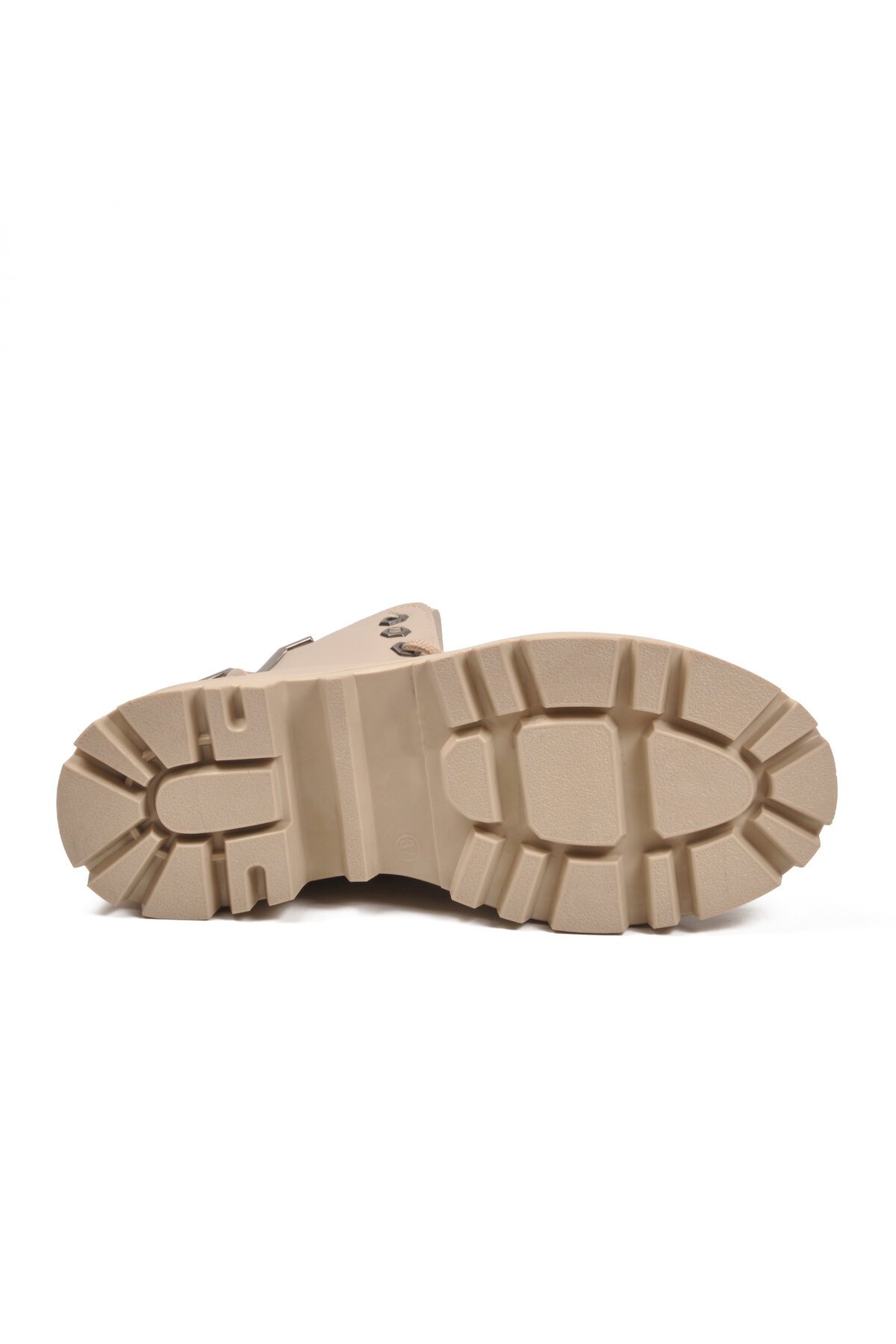 Bej Cilt İçi Polarlı Fermuarlı Kadın Bot 514531 Z