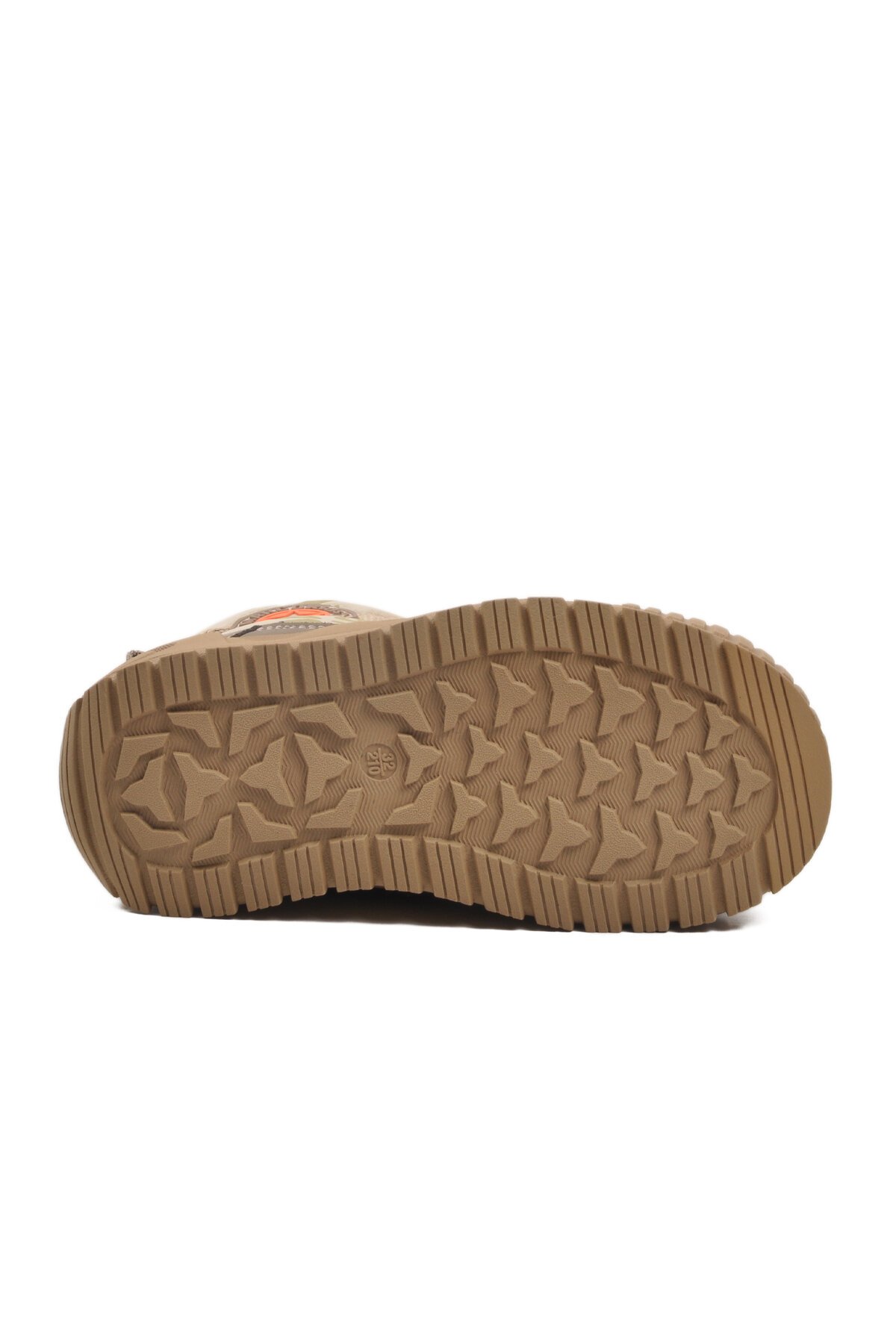 Bej İçi Kürklü Fermuarlı Çocuk Bot 22665 F