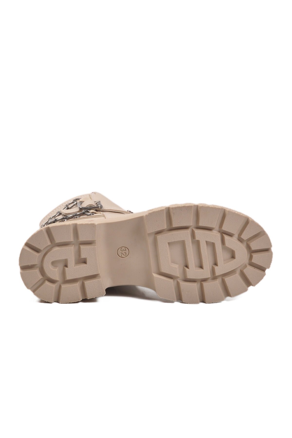 Bej Fermuarlı İçi Polarlı Çocuk Bot Dante F