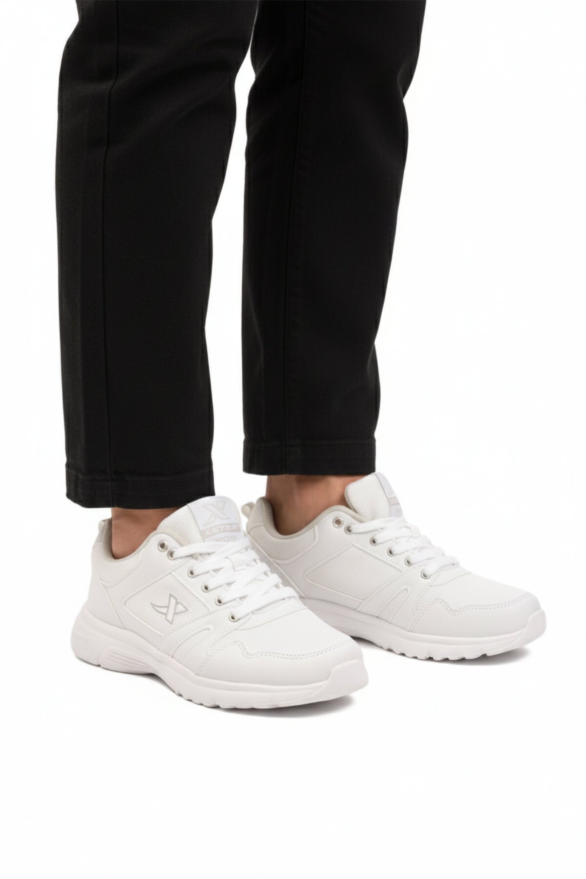 Beyaz Esnek Hafif Erkek Spor Ayakkabı Xstep 020-Cilt M