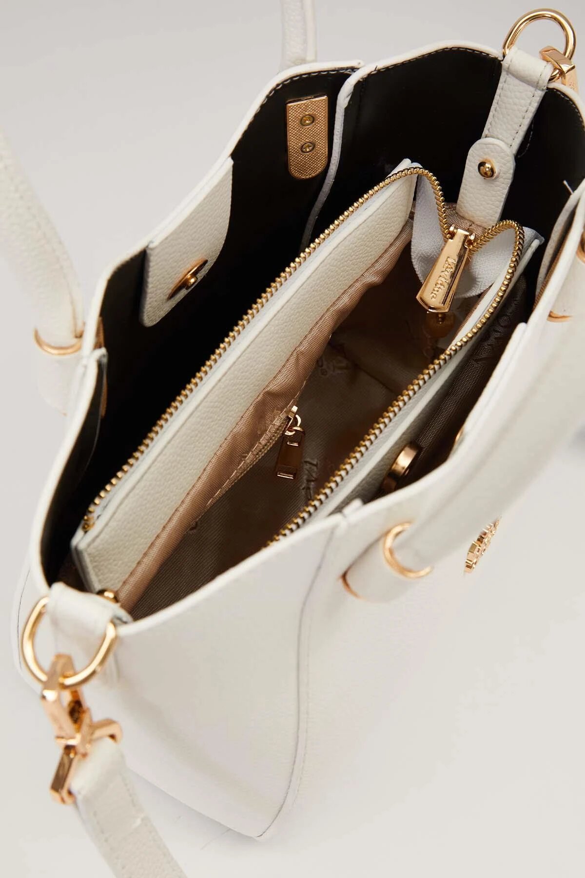 Beyaz Kadın El Ve Omuz Çantası Levidor 930538