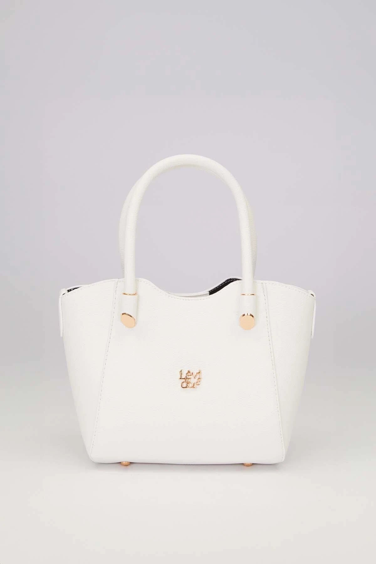 Beyaz Kadın El Ve Omuz Çantası Levidor 930538