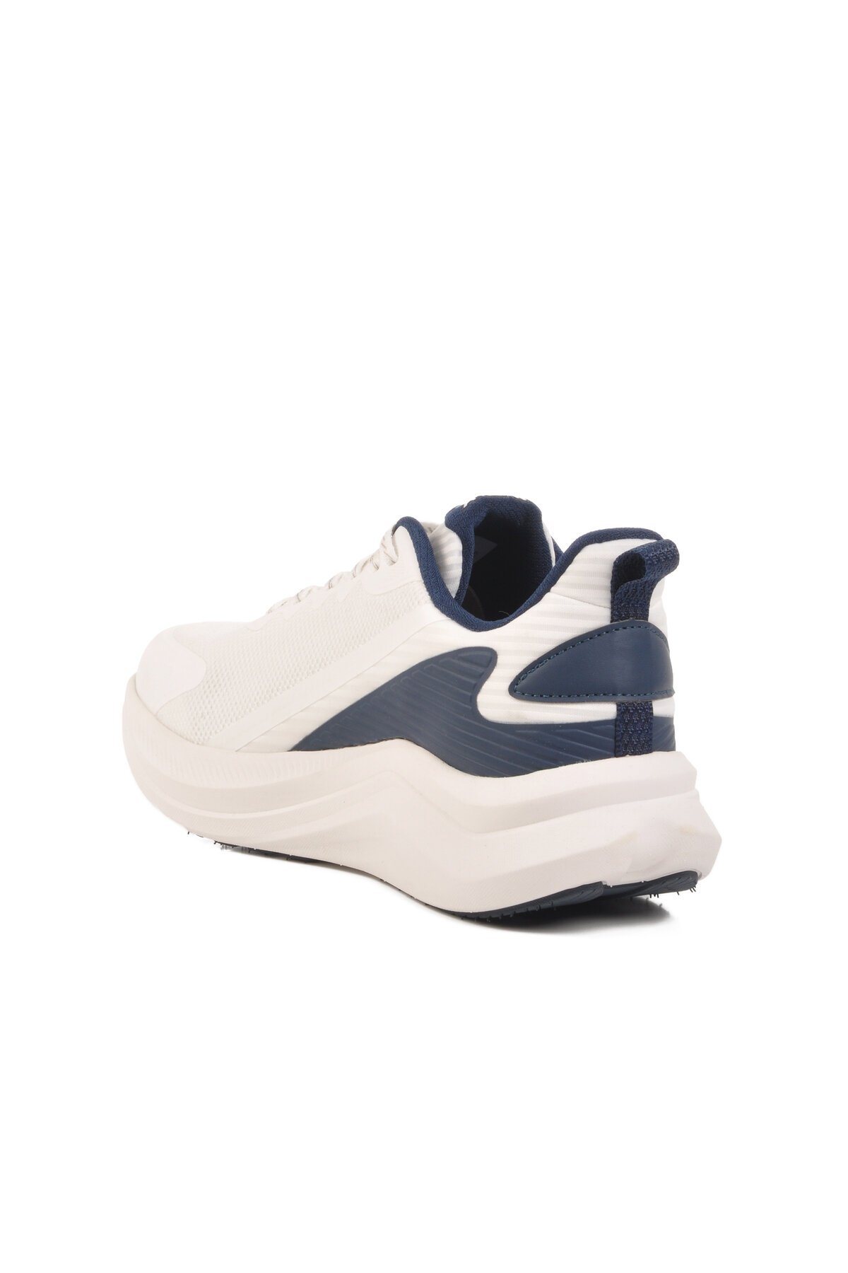 Beyaz-Lacivert Fileli Erkek Spor Ayakkabı Eopaia WM343212 M