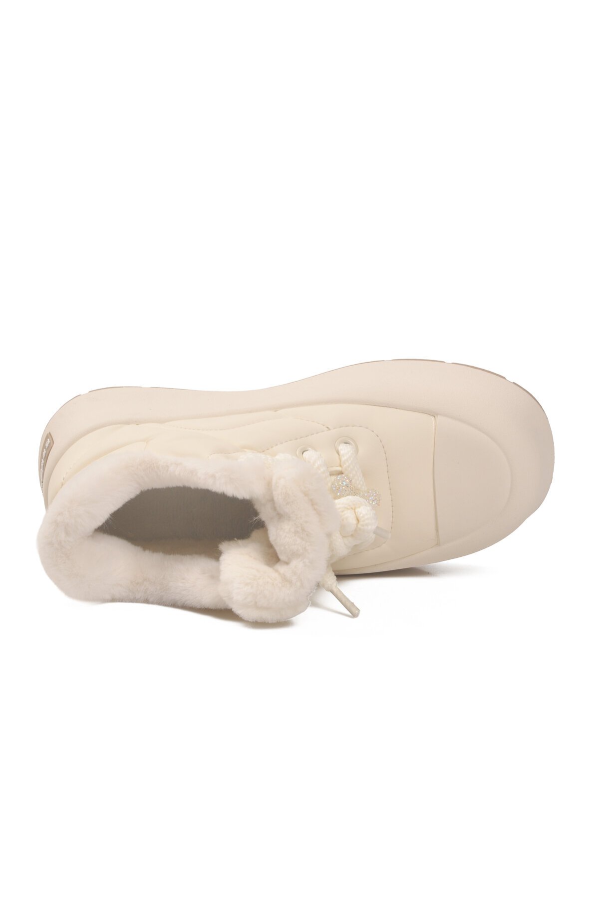 Beyaz İçi Polarlı Kadın Sneaker Chizy Z