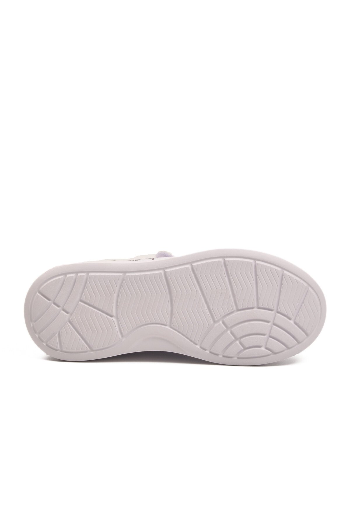 Beyaz Rugan-Simli Cırtlı Hafif Çocuk Spor Ayakkabı 2540-26K F