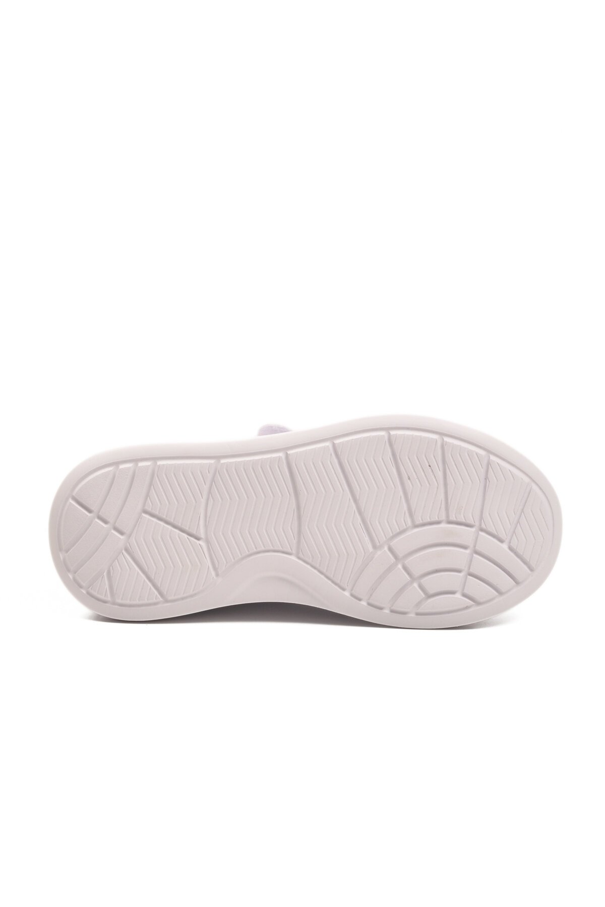 Beyaz Rugan Simli Çocuk Spor Ayakkabı 2540-26K P