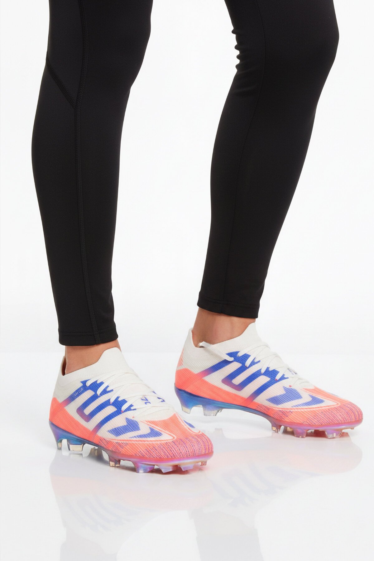 Beyaz-Saks Polyester Karışımlı Unisex Krampon GKP-252-149 G