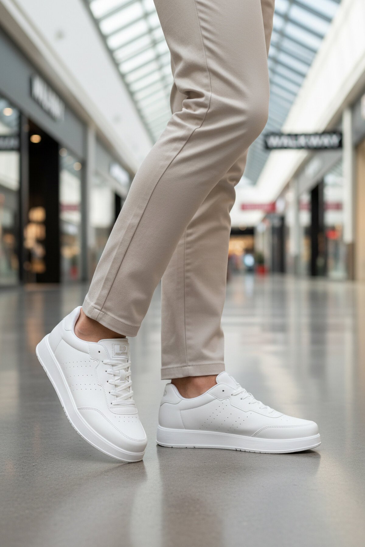 Beyaz Erkek Spor Ayakkabı Fashion 158 M