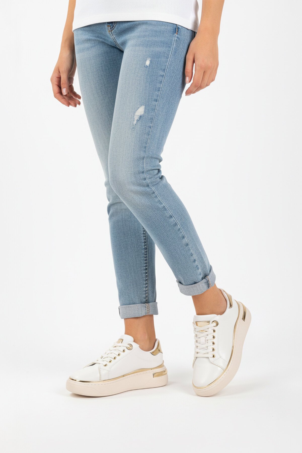 Beyaz Kadın Sneaker Lady 028 Z