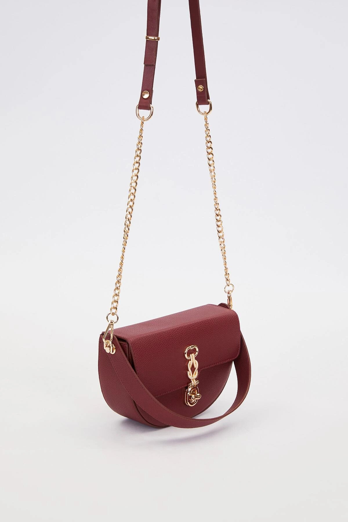 Bordo Kadın El Ve Omuz Çantası Levidor 930930