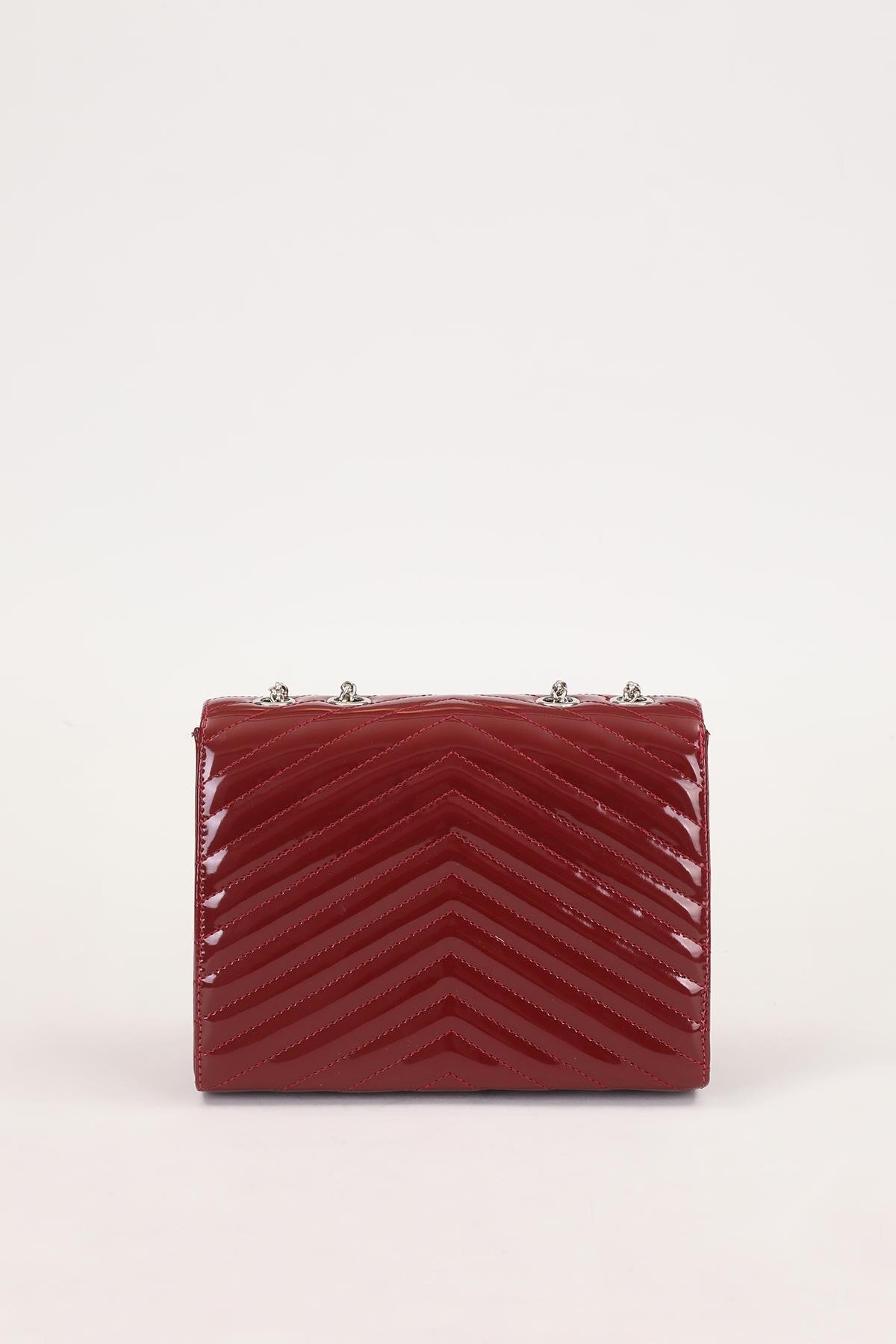 Bordo Rugan  Kadın Omuz Çantası 930076 Çanta