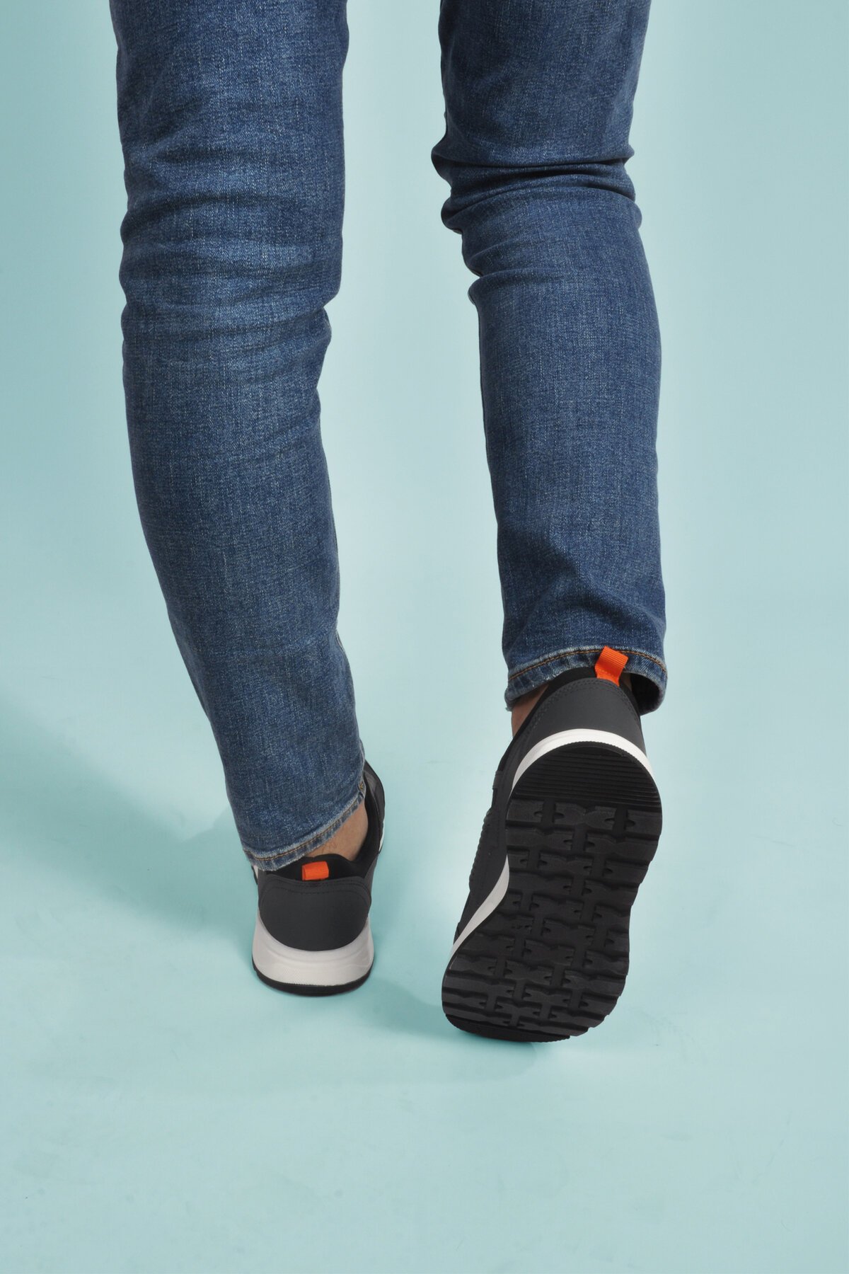 Füme Kilit Bağcıklı Hafif Erkek Spor Ayakkabı Nans 6006 M