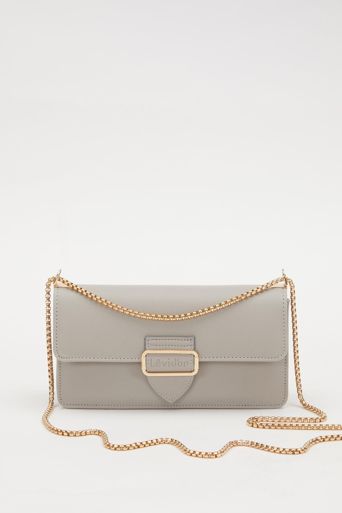 Gri Kadın Omuz Çantası Levidor 930191