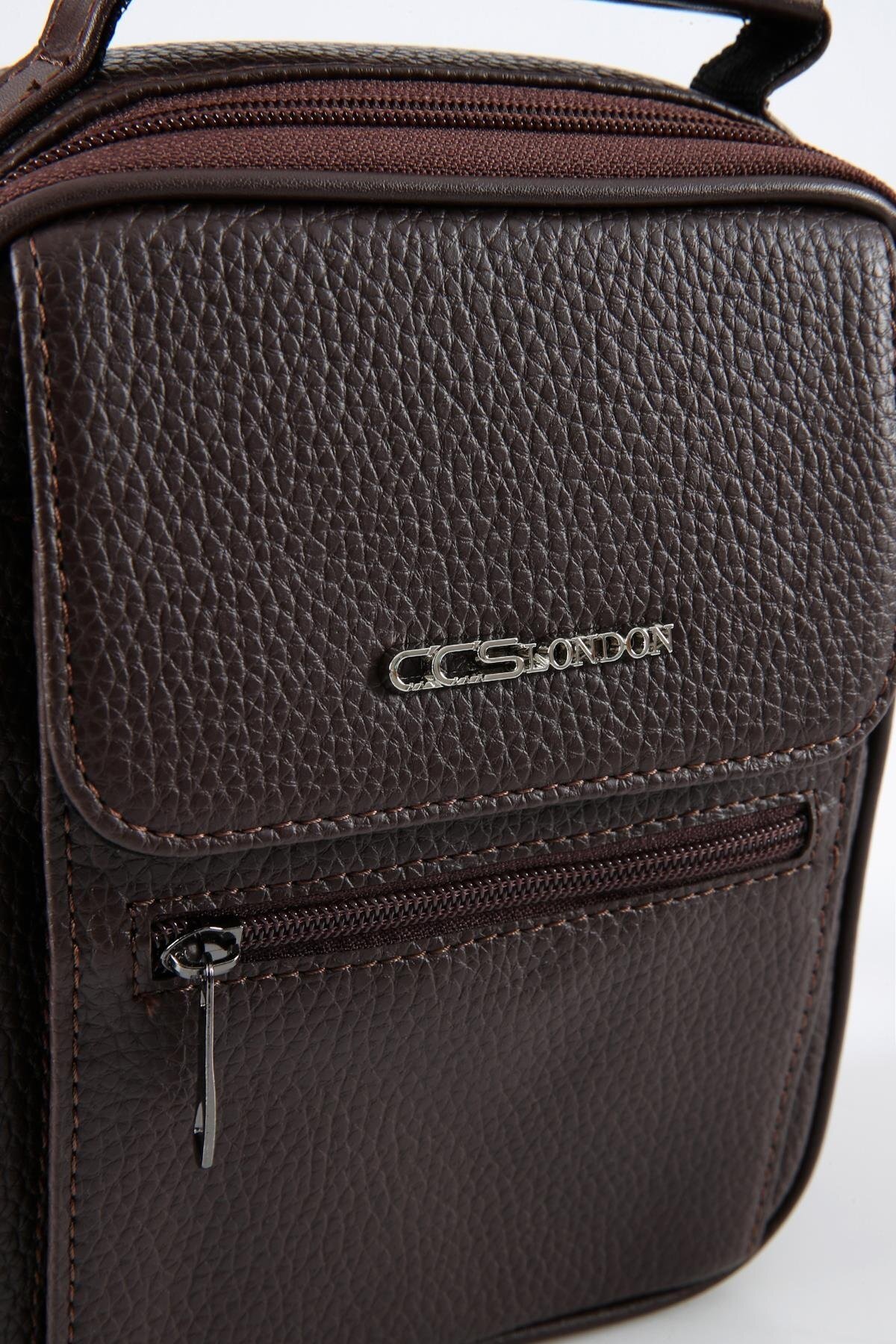 Kahve  Erkek Portfoy Çanta Ccs London 31499 Çanta