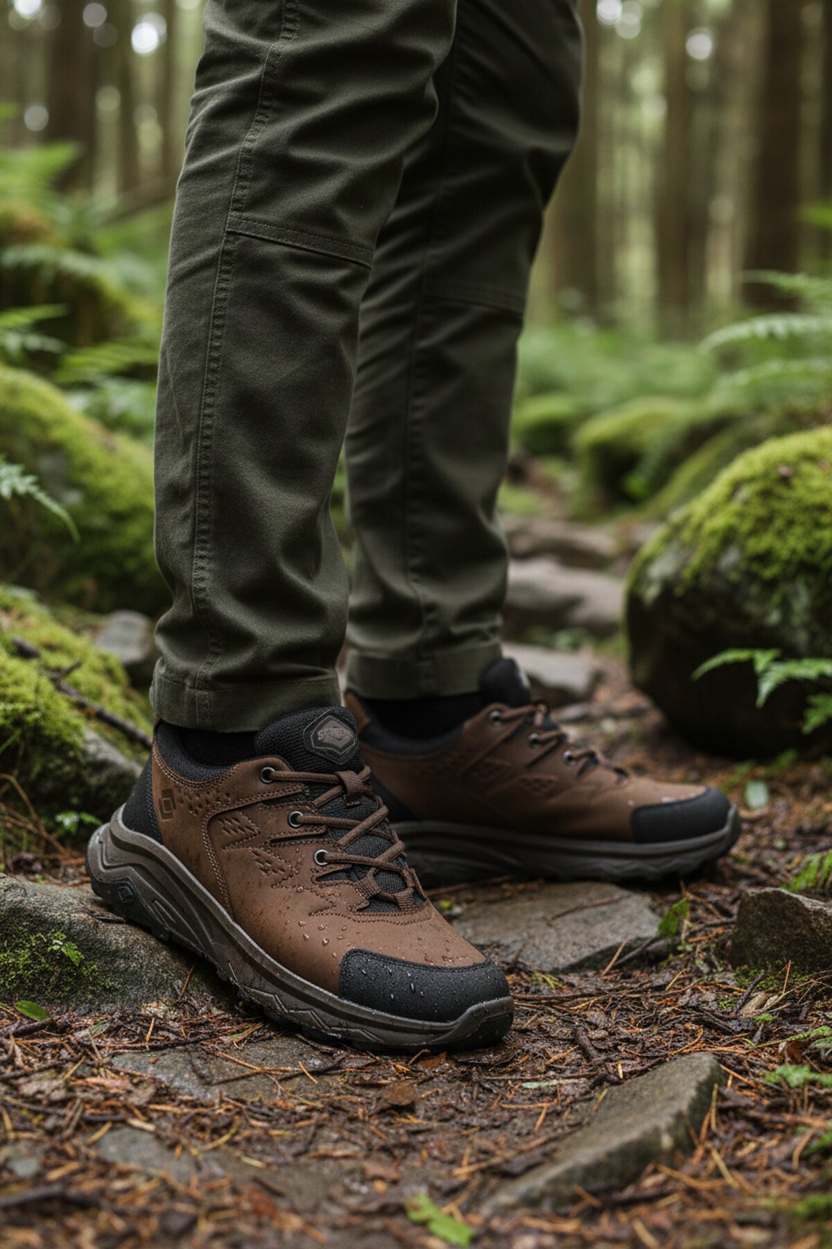 Kahve Nubuk Nubuk Waterproof Erkek Outdoor Ayakkabı M2040 M