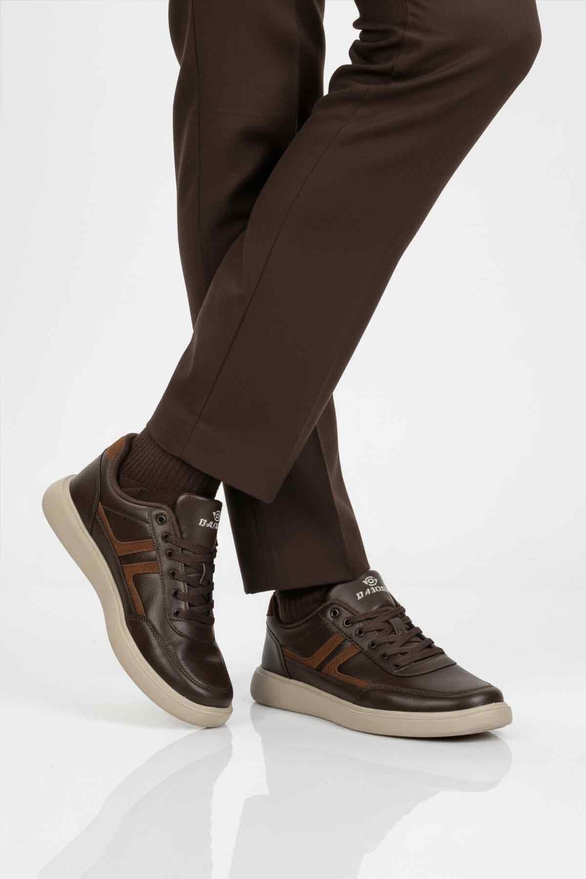 Kahve Hafif Erkek Günlük Ayakkabı Dakırs 128 Cilt M