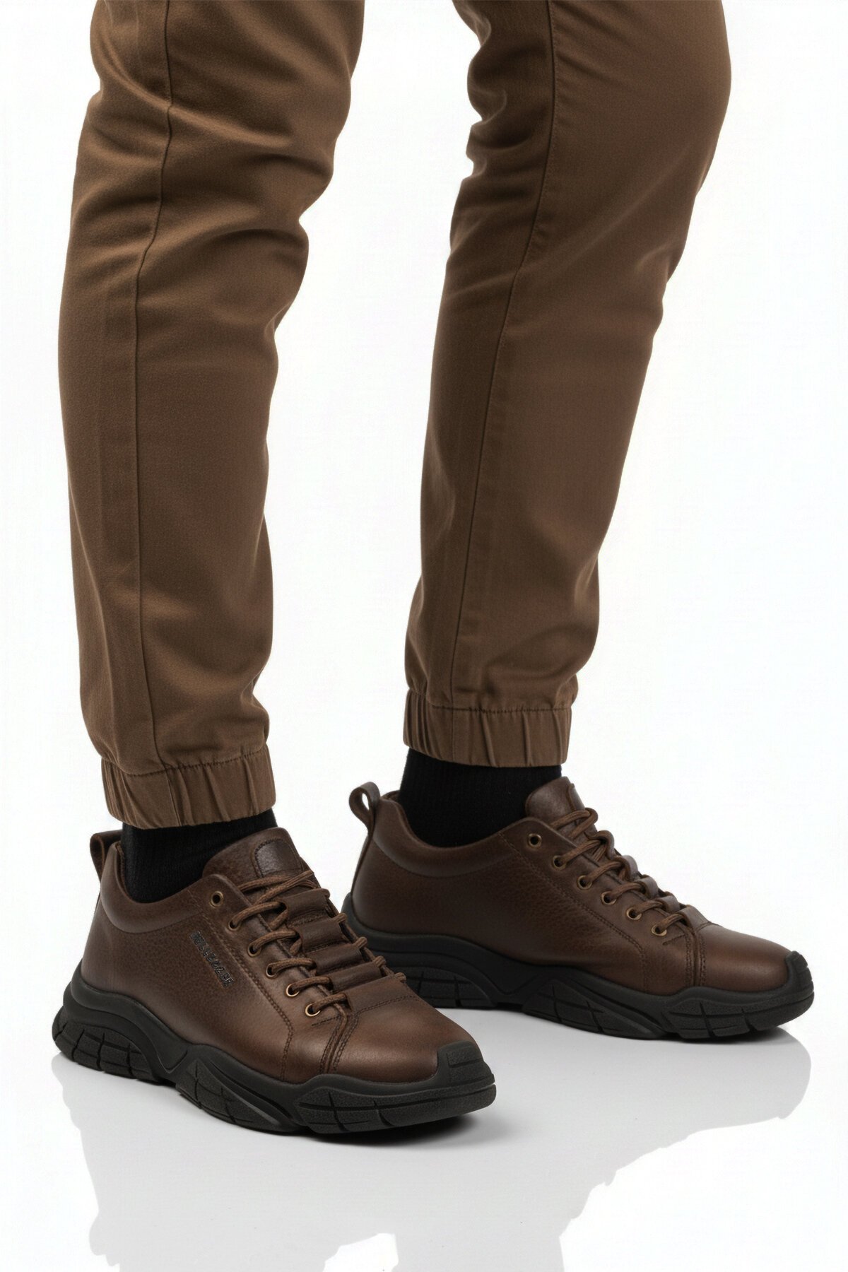 Kum Hakiki Deri Erkek Günlük Ayakkabı 260037 M