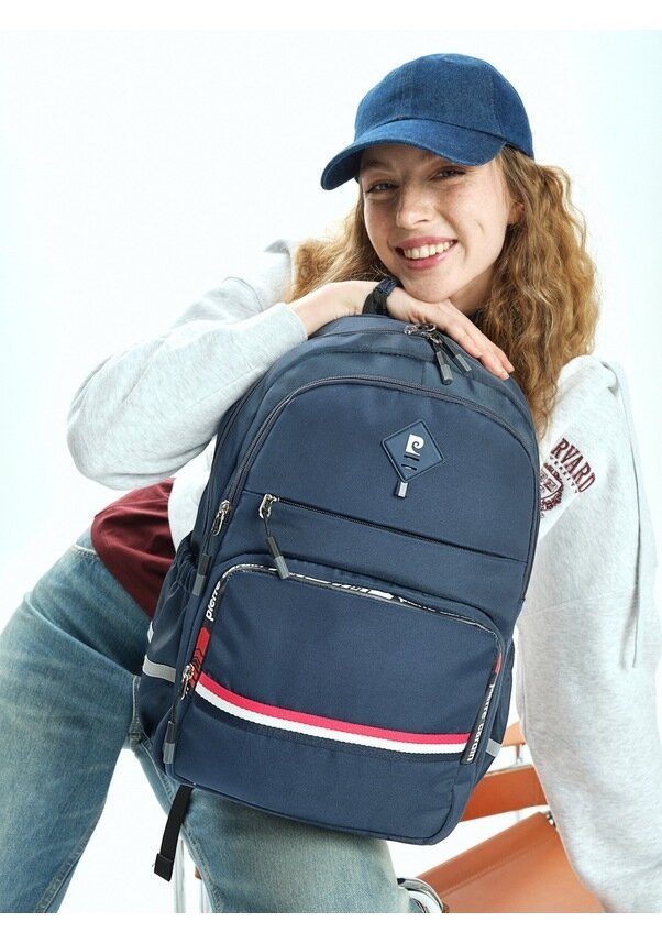 Lacivert Unisex Okul Çantası 07PCT18001-L