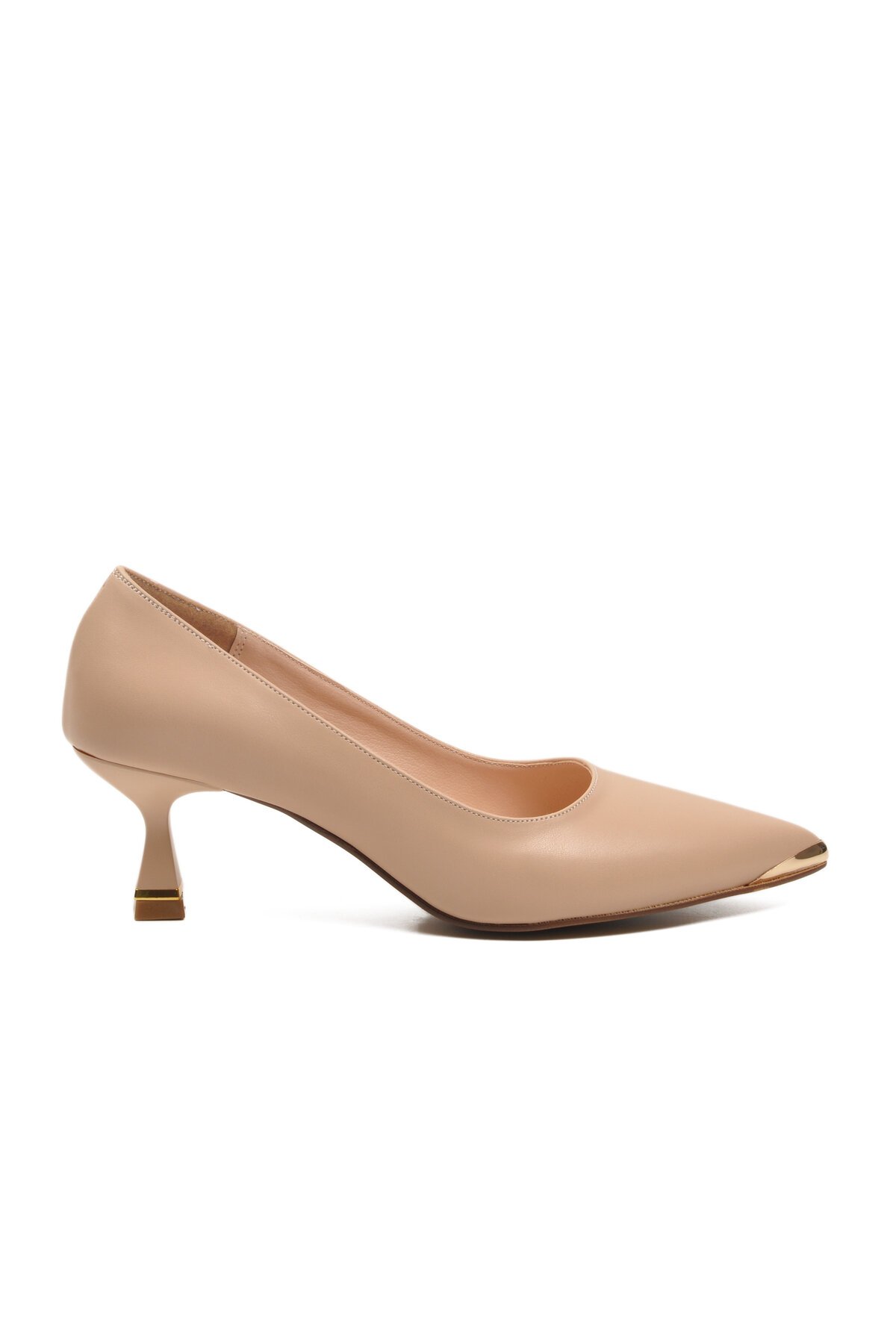 Nude Cilt İnce Topuklu Hafif Kadın Abiye Ayakkabı 357171 Z