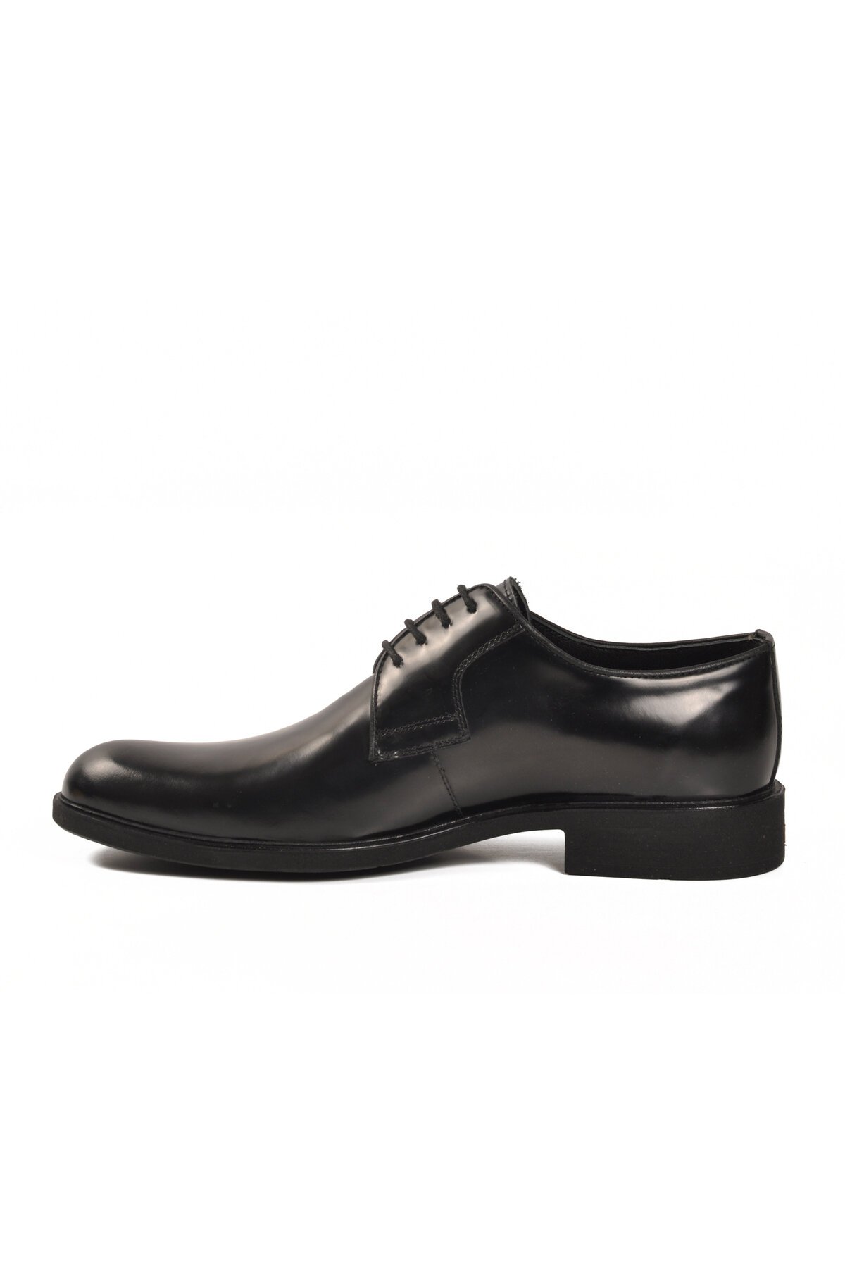 Siyah Açma Hakiki Deri Erkek Klasik Ayakkabı 02133 M
