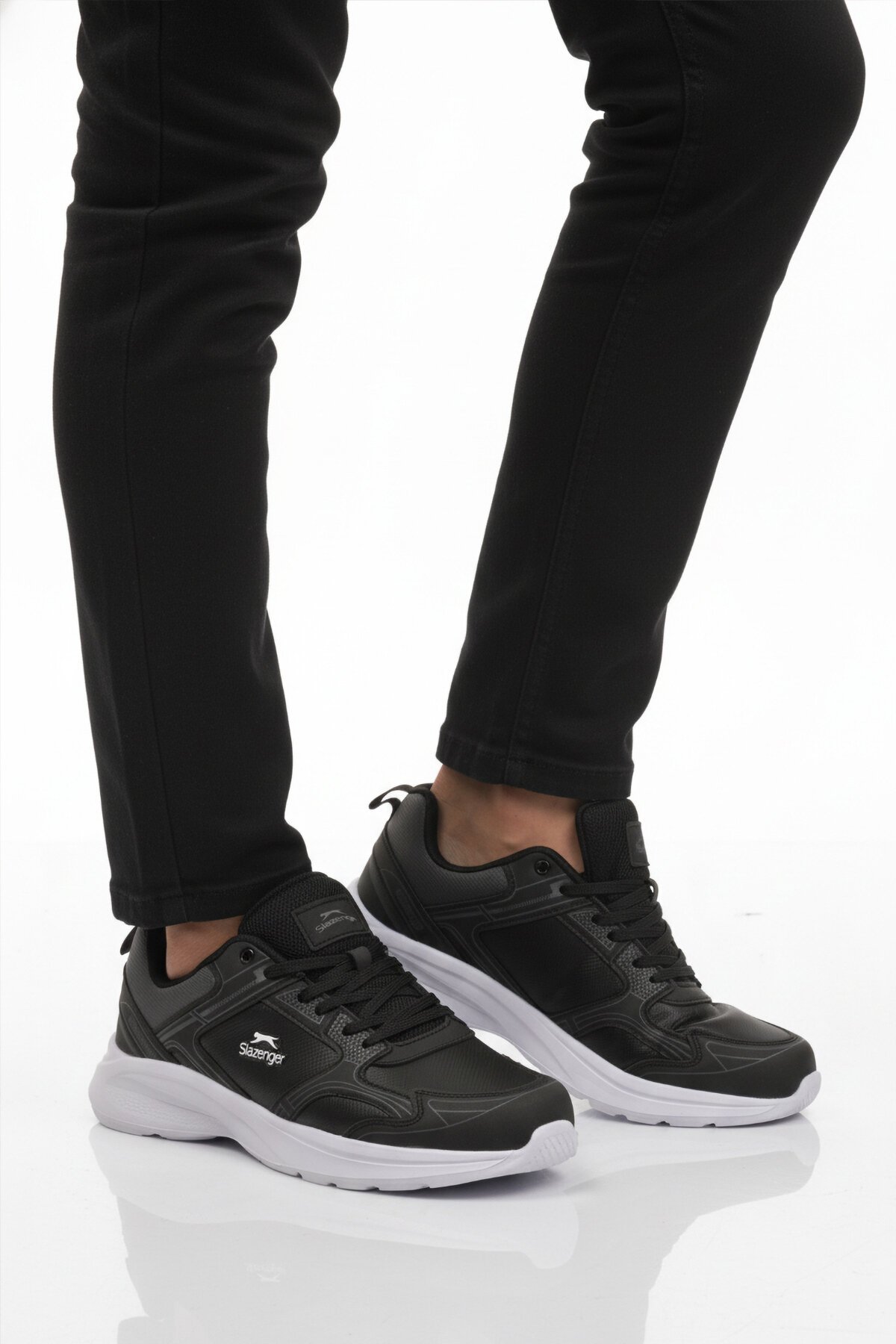 Siyah-Beyaz Erkek Spor Ayakkabı Gima M