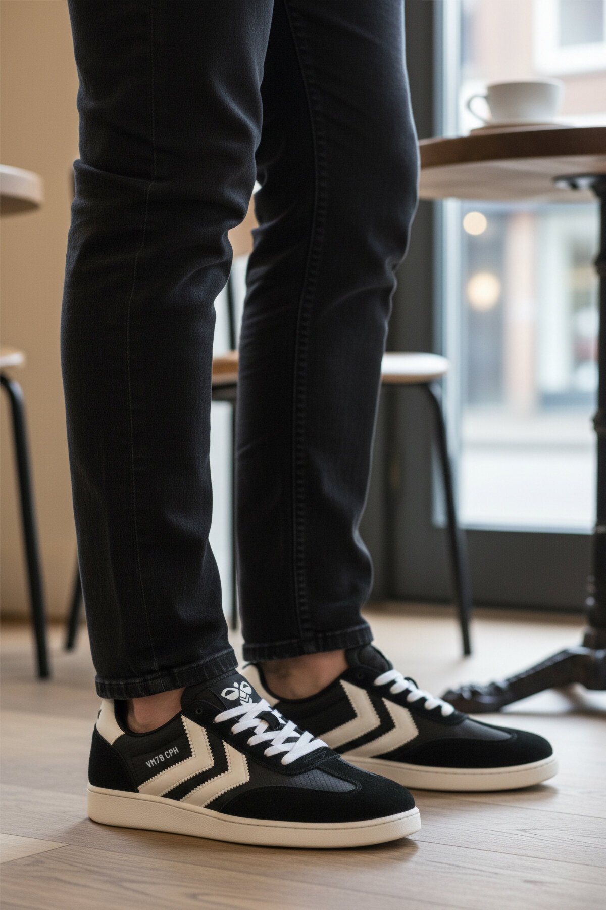 Siyah-Beyaz Unisex Sneaker Ayakkabı 227912 VM78