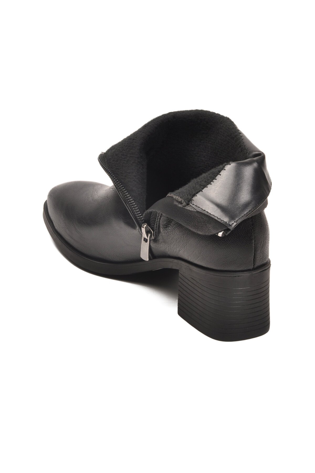 Siyah Cilt İçi Polarlı Kadın Bot 417637 Z