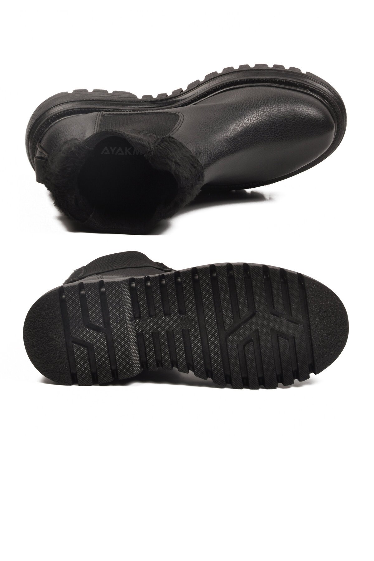 Siyah Cilt Kadın Bot 473093 Z