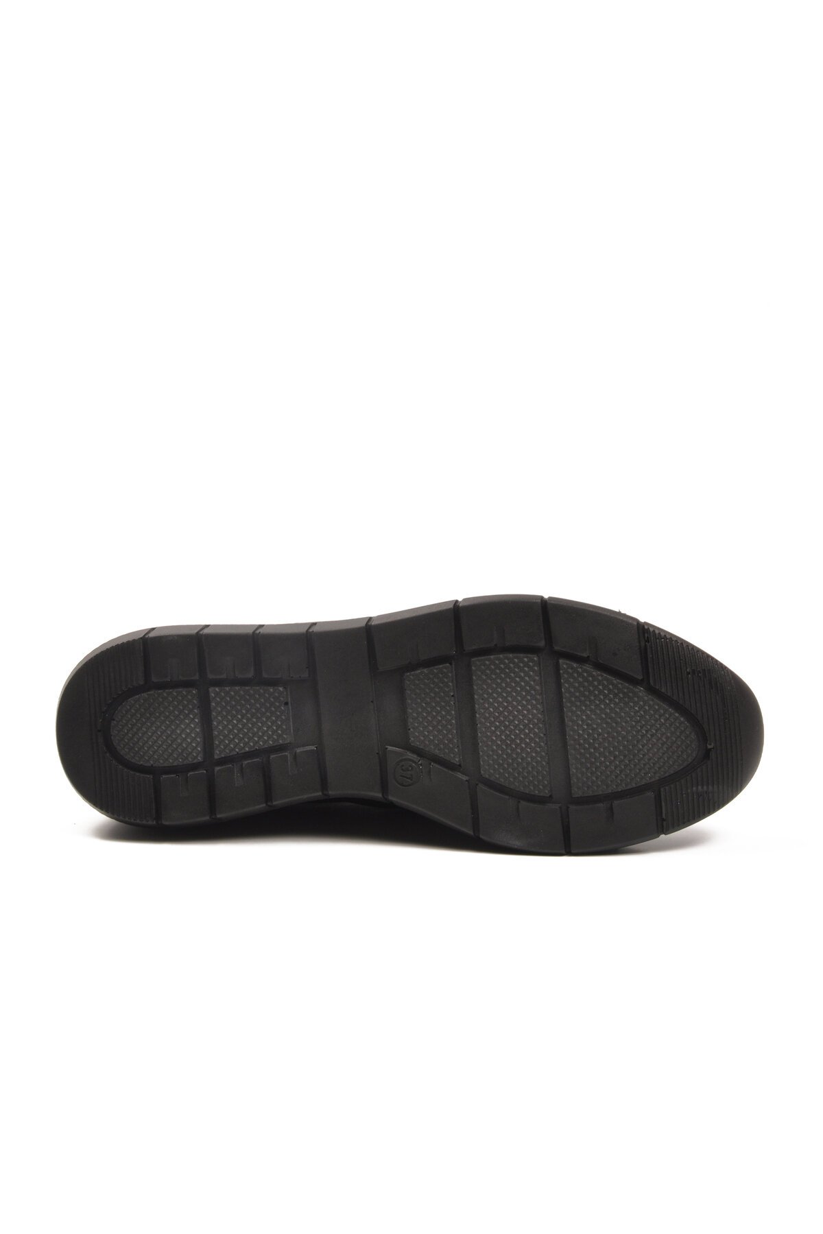 Siyah Cilt Hafif Kilit Bağcıklı Kadın Günlük Ayakkabı 293120 Z