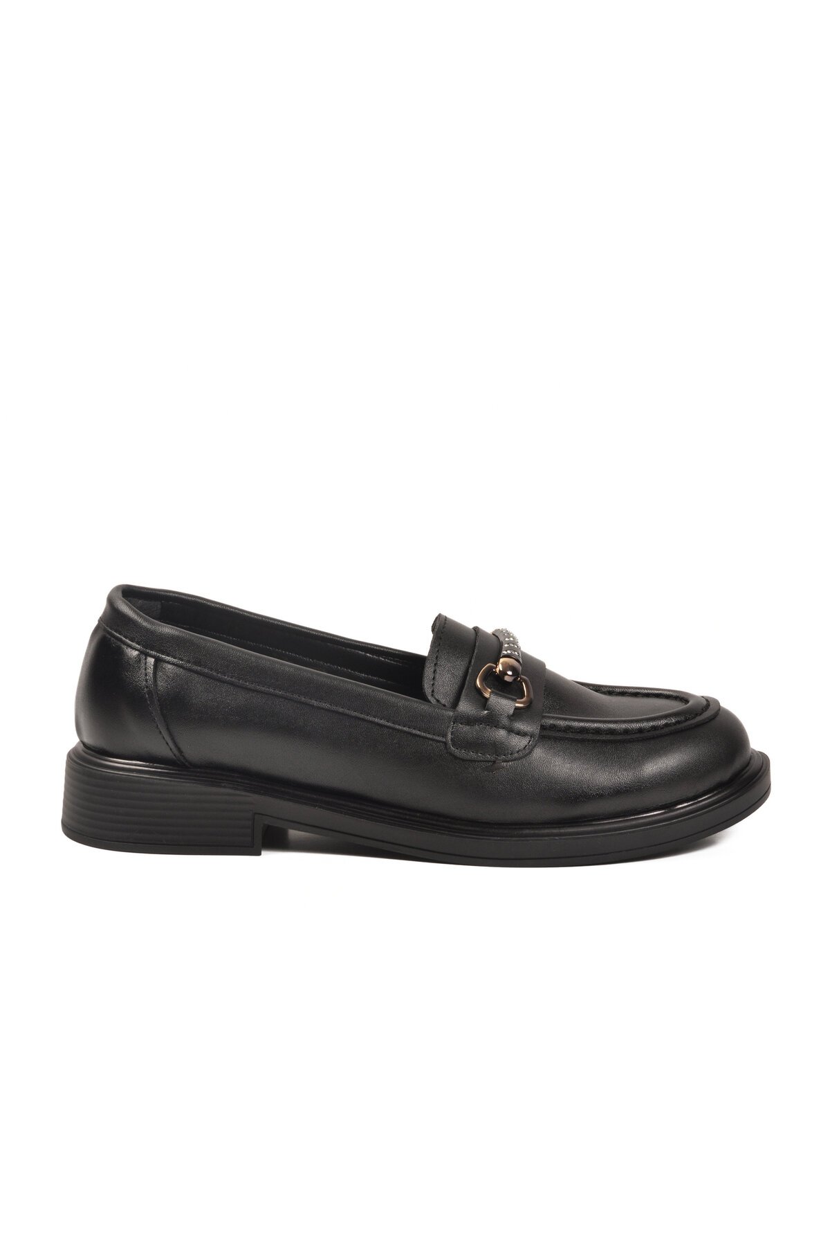 Siyah Cilt Kadın Günlük Ayakkabı 572441 Z