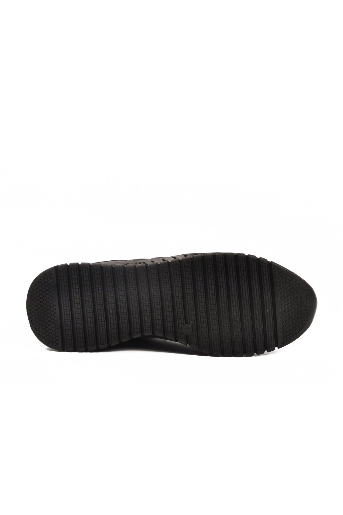 Siyah Hakiki Deri Bağcıklı Erkek Günlük Ayakkabı 315 M